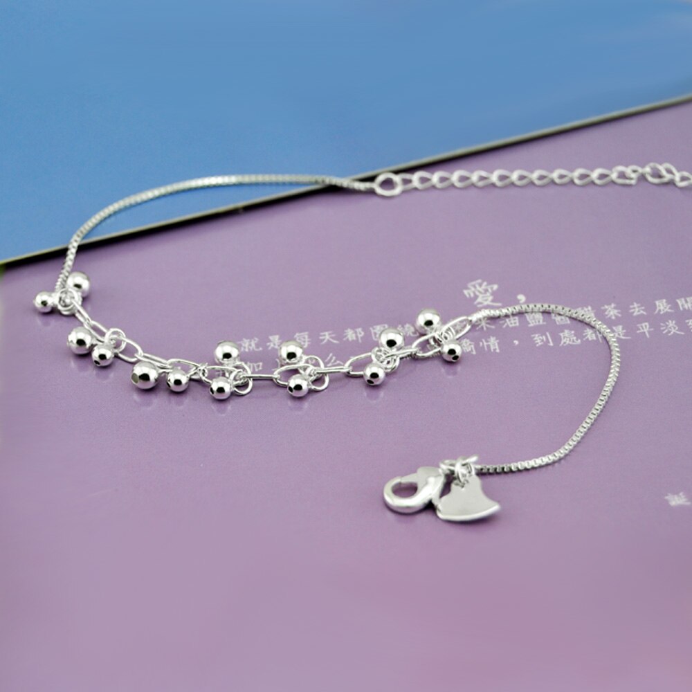 turquoise beach anklet summer