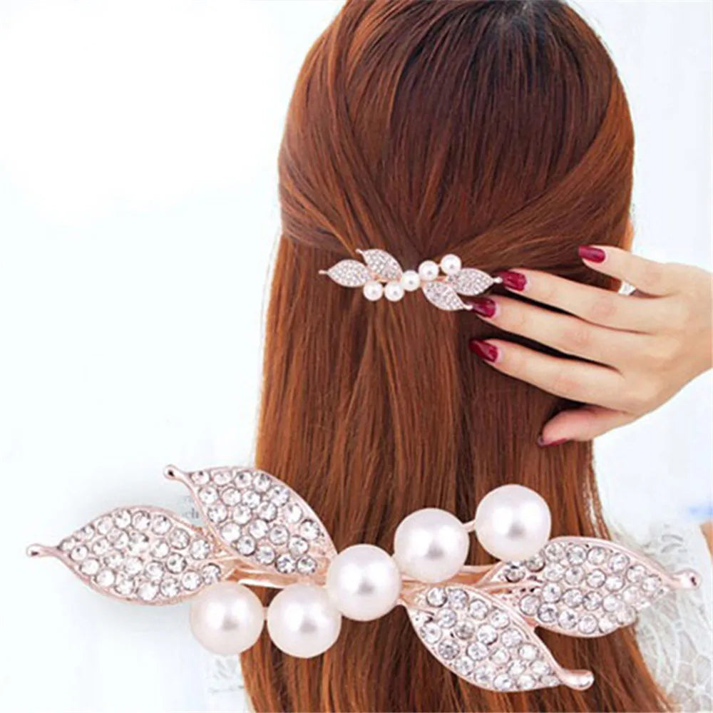 rhinestone side hair clip