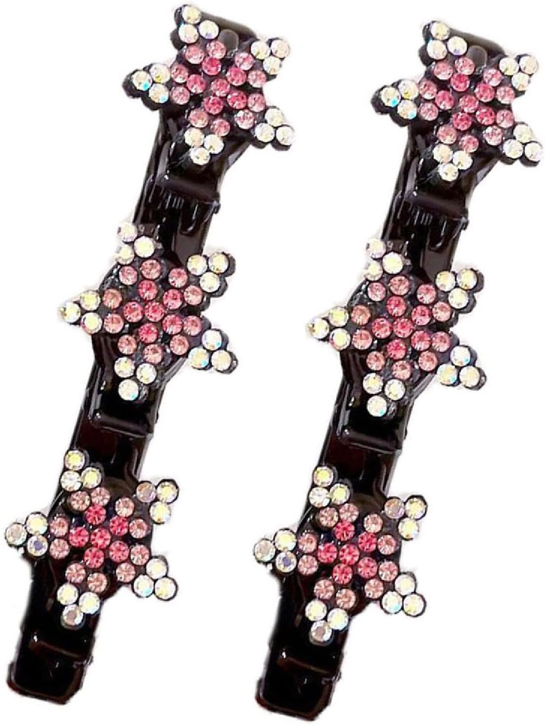rhinestone side hair clip