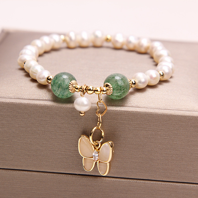 butterfly crystal bracelet