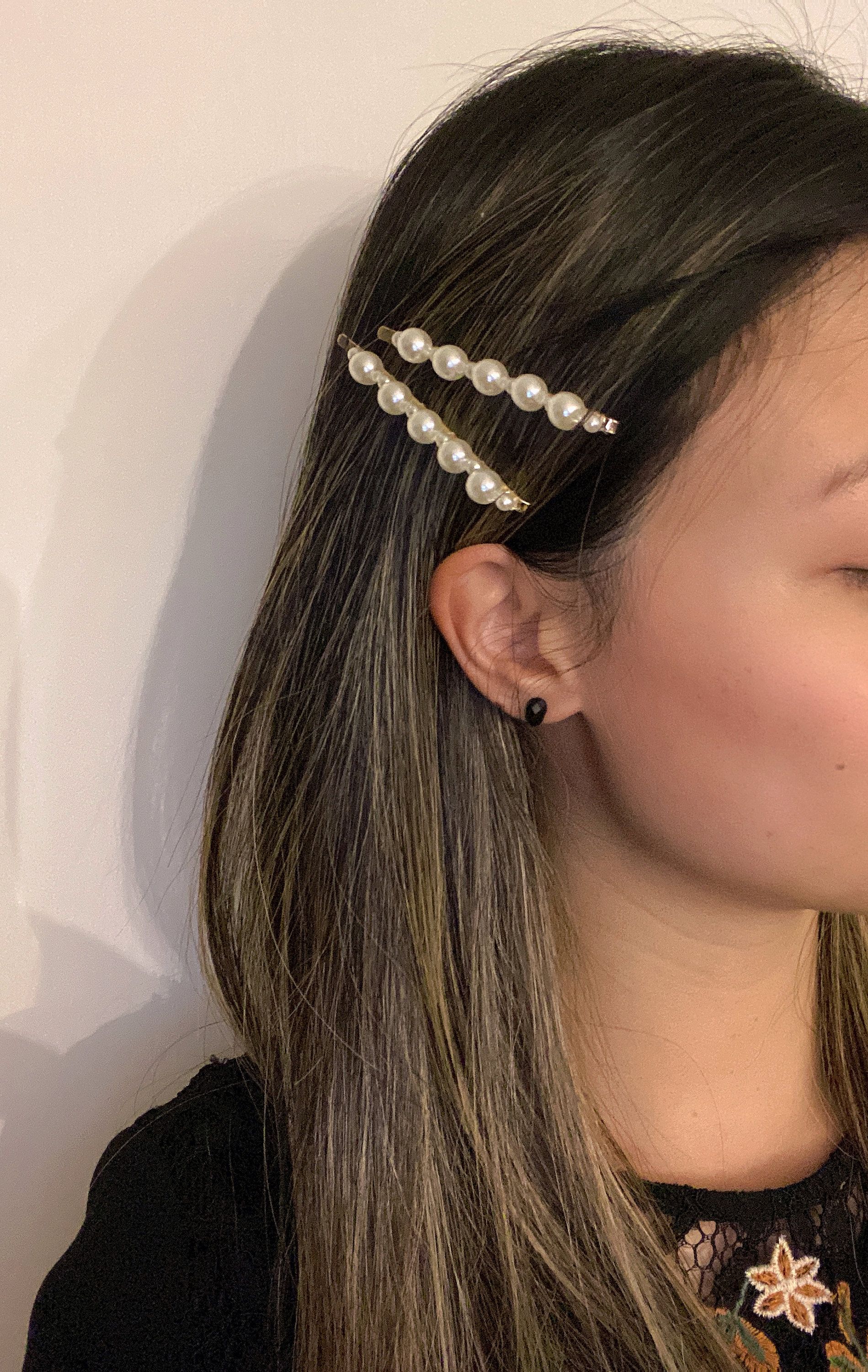 pearl bobby pin set