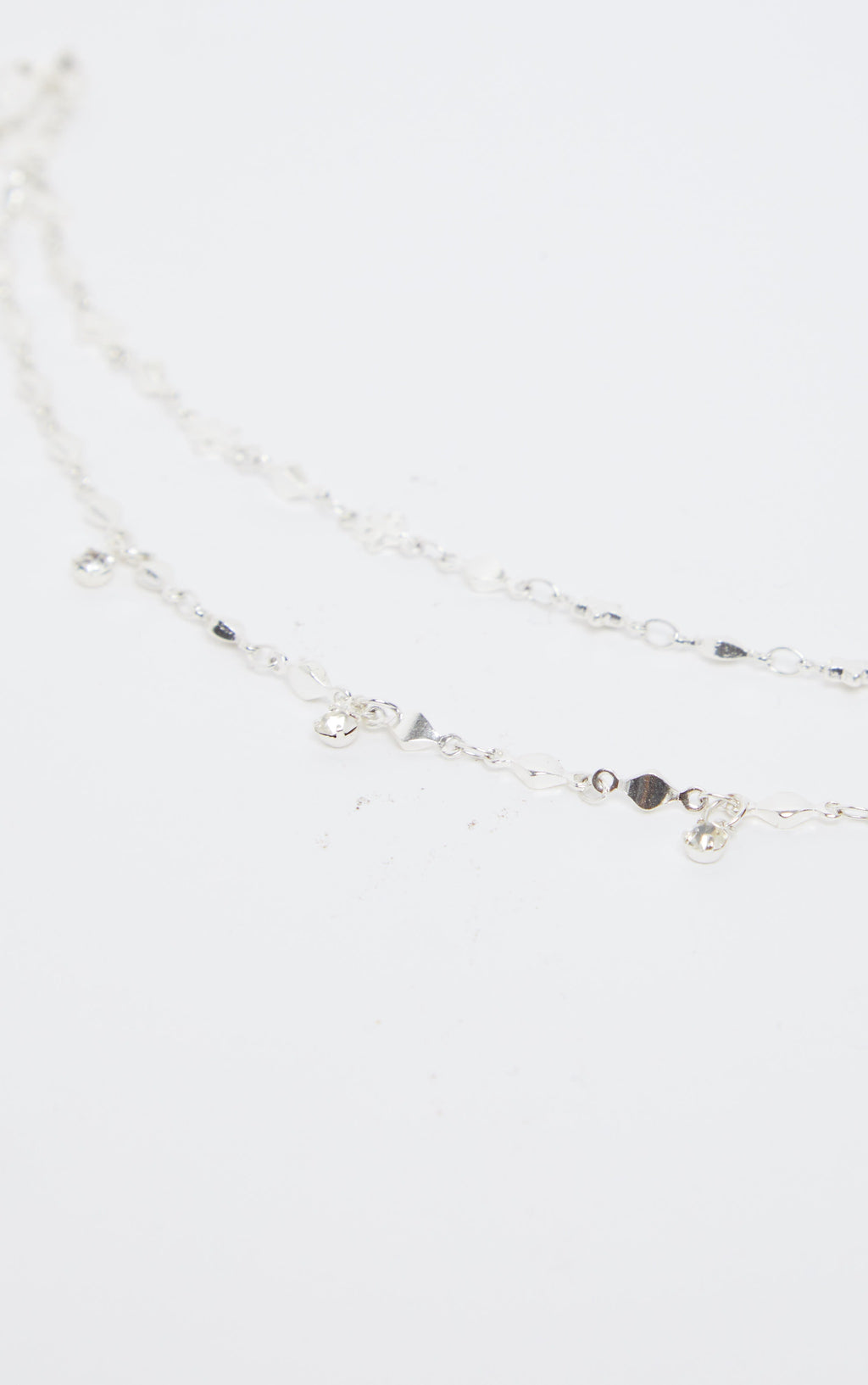 layered star anklet celestial