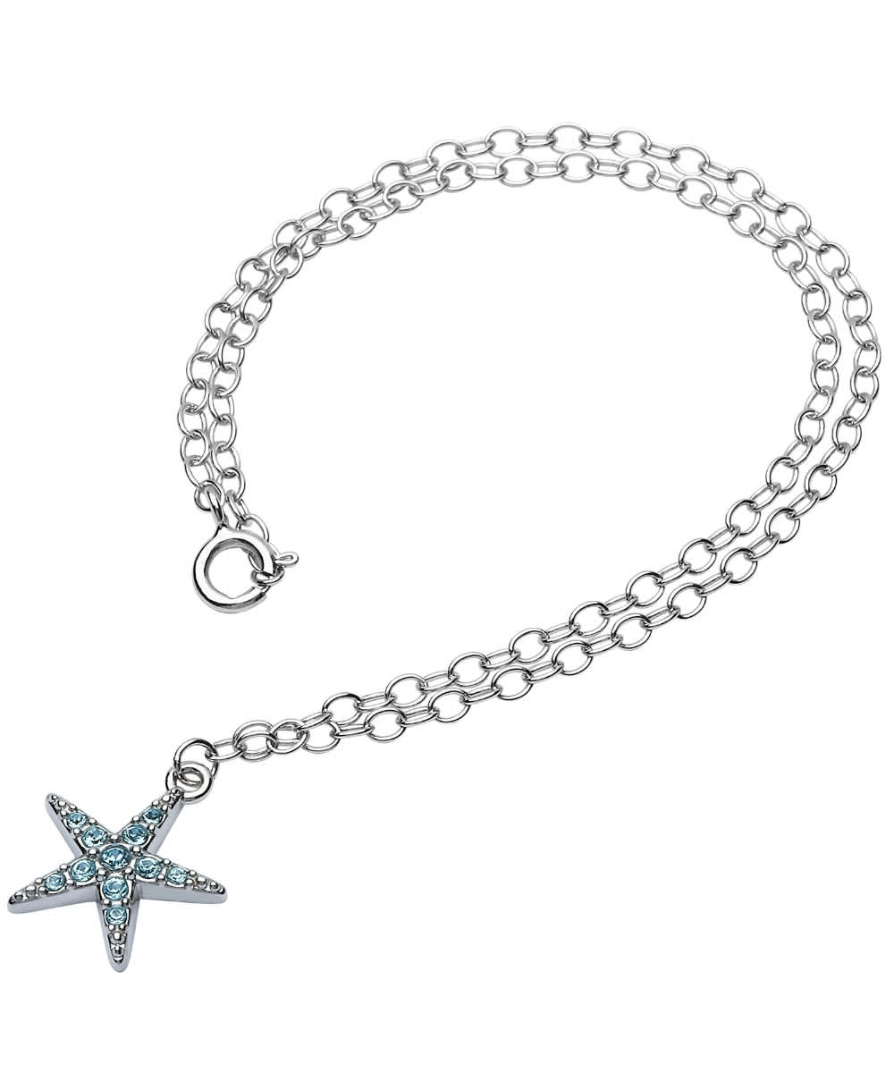 starfish beach anklet