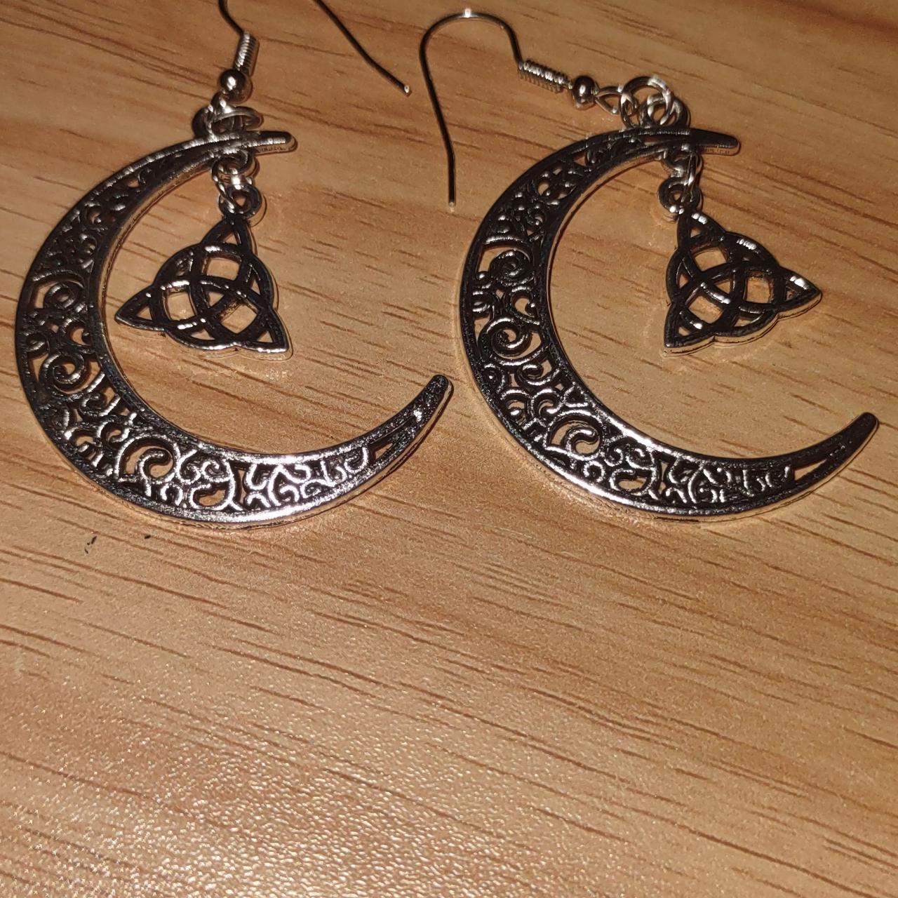 crescent moon earrings