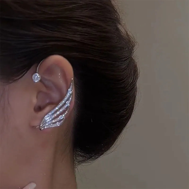 angel wing earrings