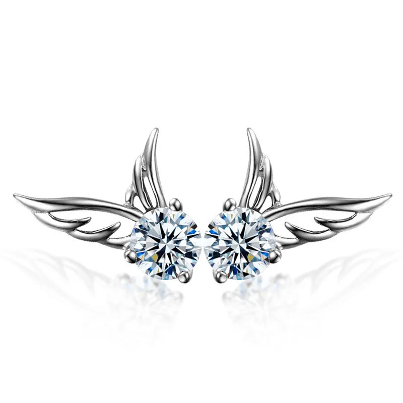 angel wing earrings