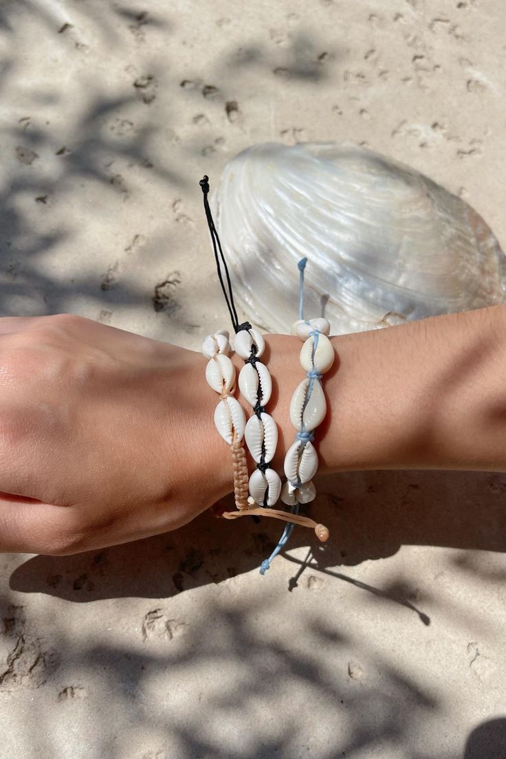seashell anklet