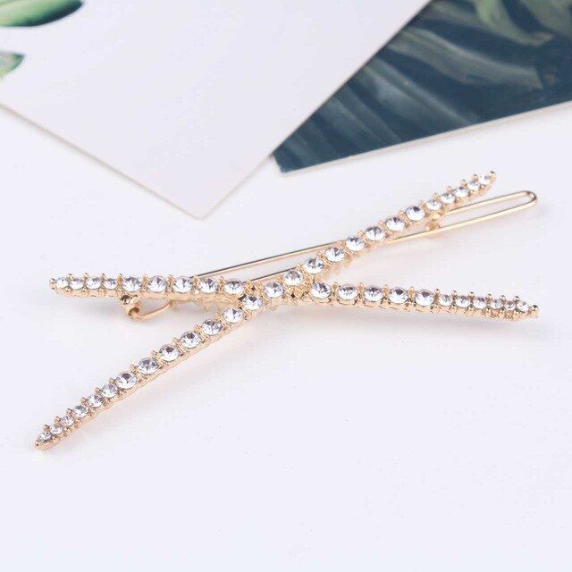 rhinestone side hair clip