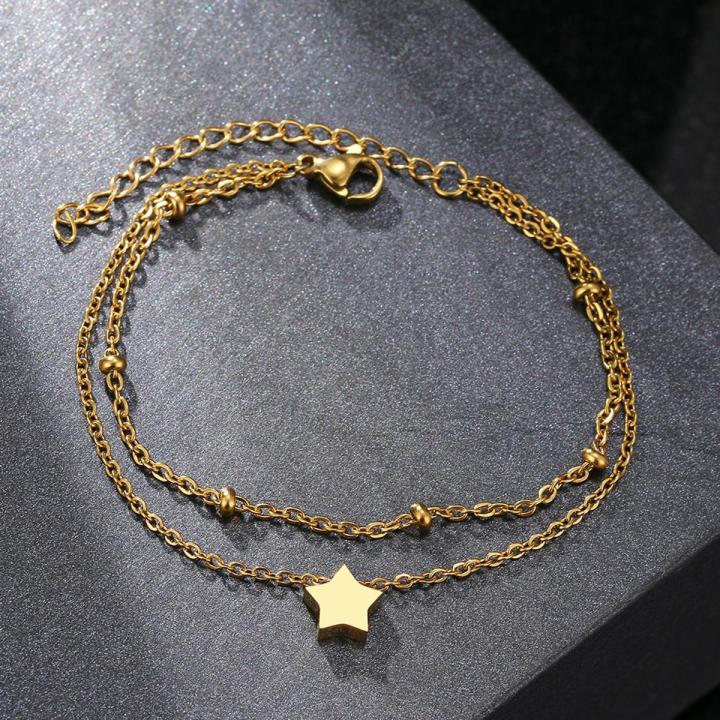 star moon bracelet celestial