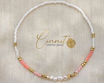 turquoise beach anklet
