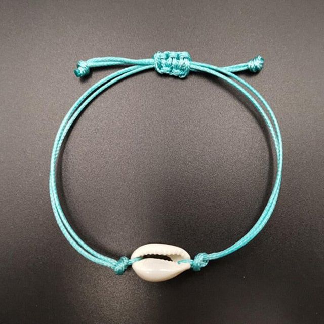 seashell anklet bohemian beach