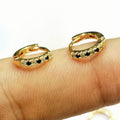 gold nose ring hoop