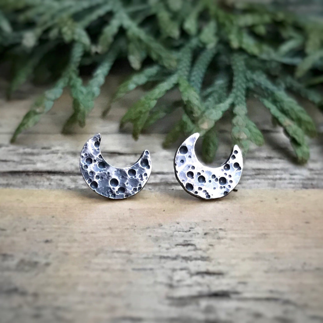 crescent moon earrings
