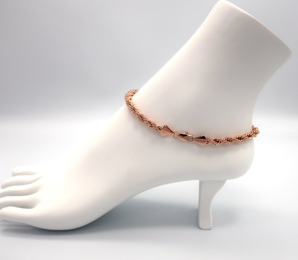 twist chain anklet