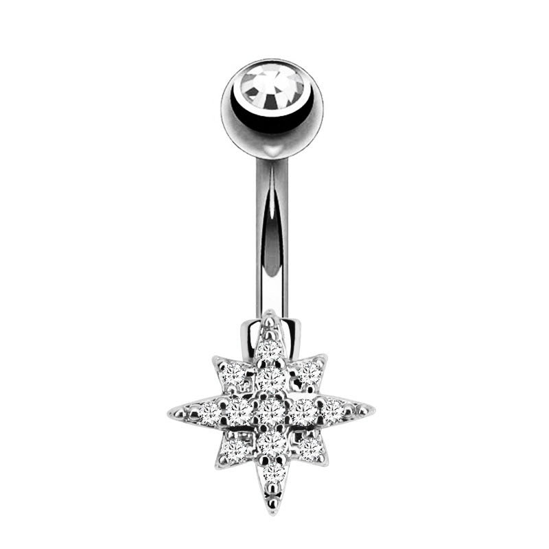 Crystal Bee Belly Button Ring lifestyle shot