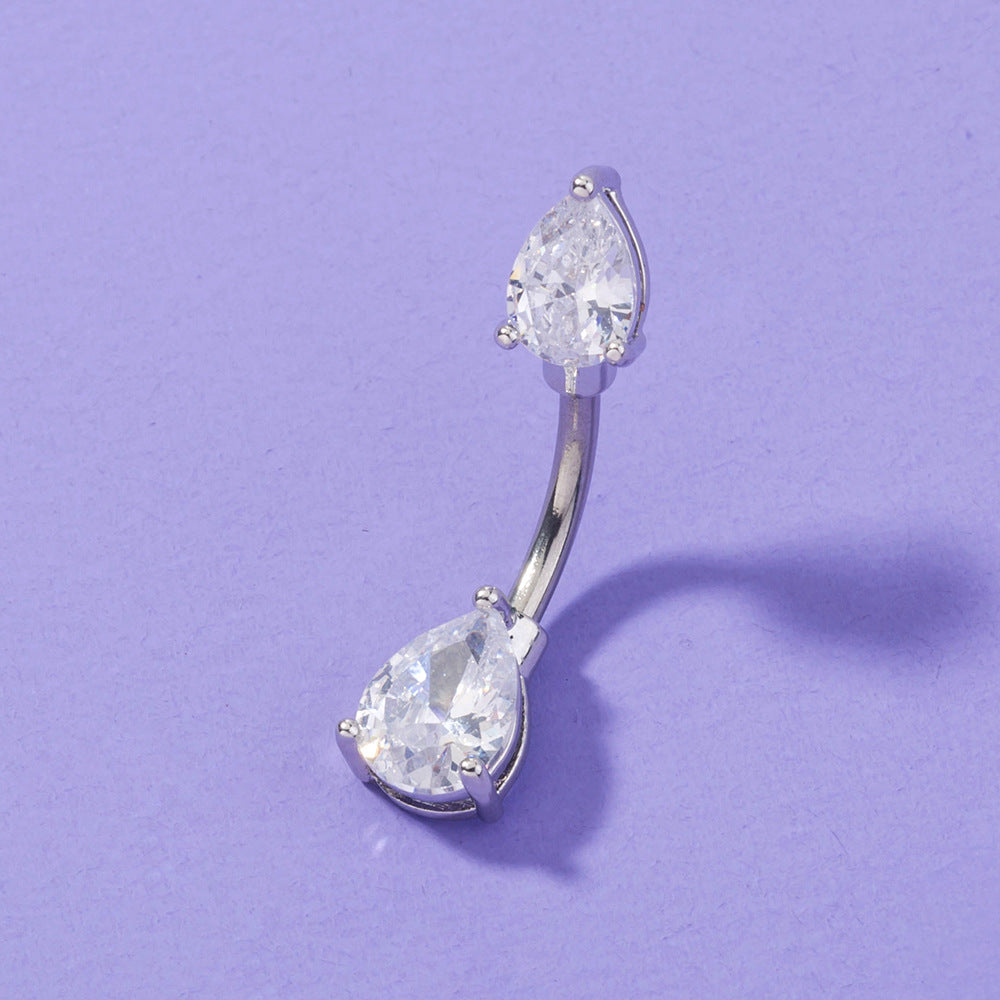 Vine Crystal Climbing Belly Ring product image 5