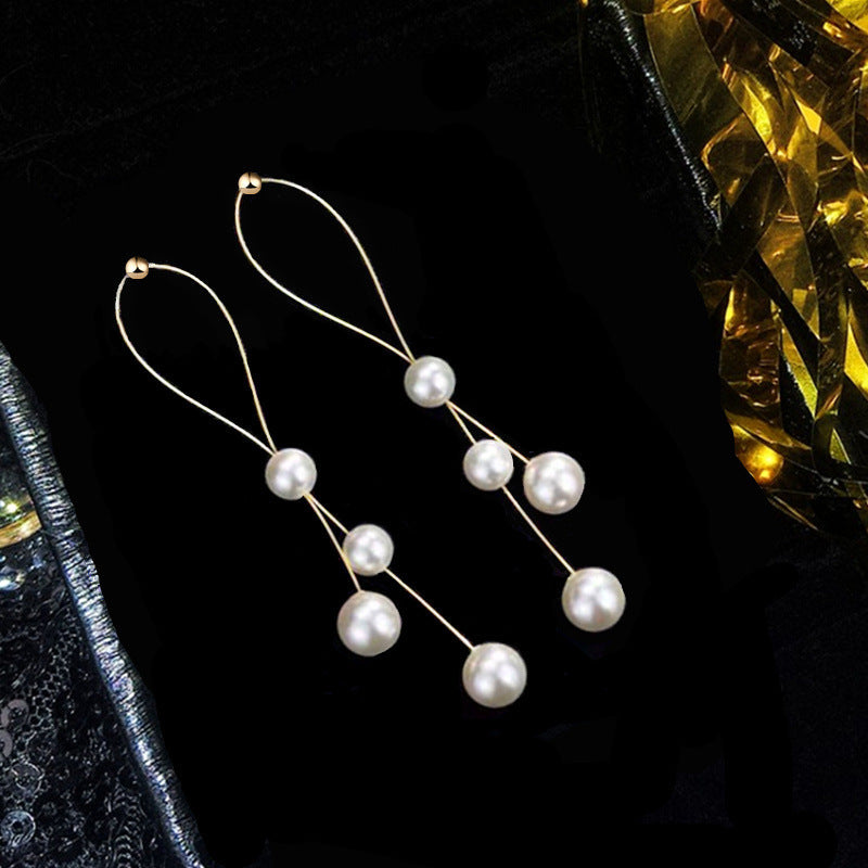 Crystal Chain Drop Earrings product image 5