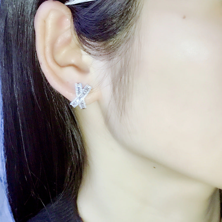 Crystal Zircon Hoop Earrings product image 5